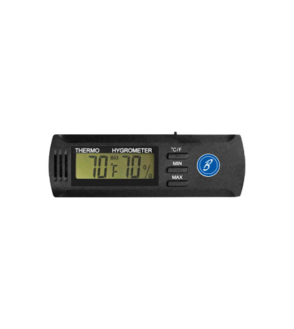 Thin Digital Hygrometer and Thermometer FOR YOUR CIGAR HUMIDOR 