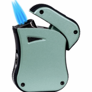 Lotus Blaze Triple Torch Green Cigar Lighter