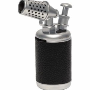 Lotus Truman Pewter and Black Cigar Lighter