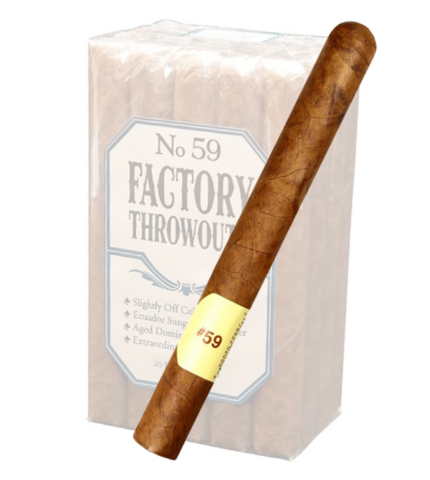 Factory Throwouts No. 59 Natural Cigars