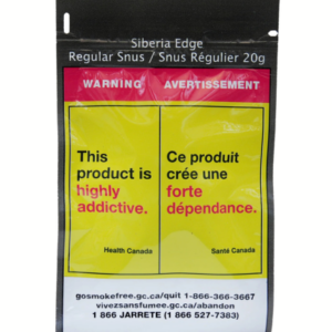 Siberia Edge Regular Snus 20g