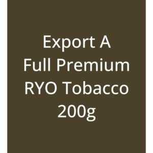 Export A Full Premium Cigarette Rolling Tobacco 200g