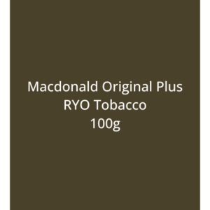 Macdonald Original Plus Cigarette Rolling Tobacco 100g