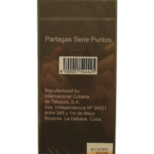 Partagas Serie Puritos - Package of Five