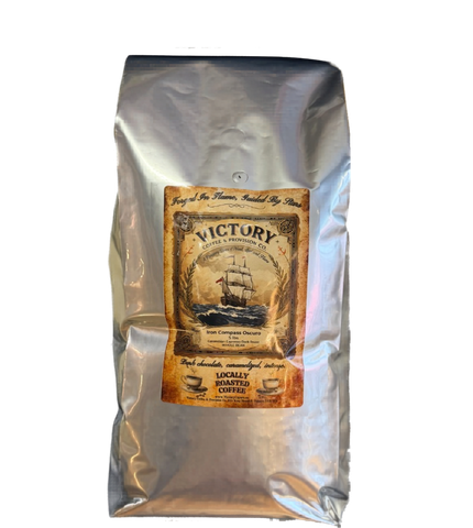 Iron Compass Oscuro Whole Bean Coffee 5lb Bag