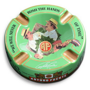 Arturo Fuente "Hands of Time" Cigar Ashtray in Green