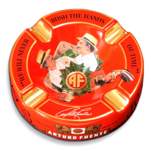 Arturo Fuente "Hands of Time" Cigar Ashtray in Red