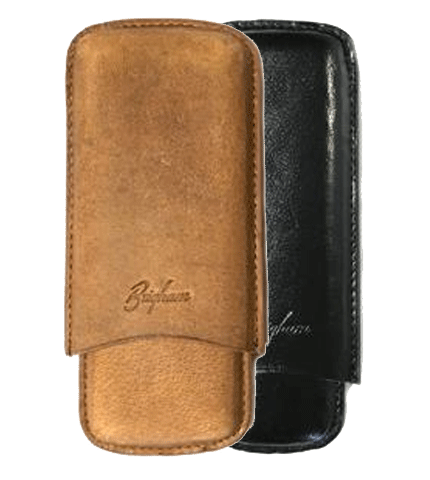Brigham Cigar Case Two-Finger Toro
