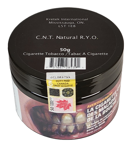CNT Natural Roll Your Own Cigarette Tobacco