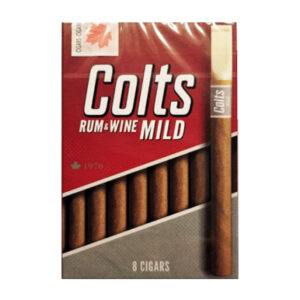 Colts Rum & Wine Mild Tipped Cigars (Colts Rum Wine Label)