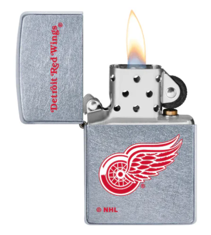 NHL Detroit Red Wings Zippo Lighter - Image 3