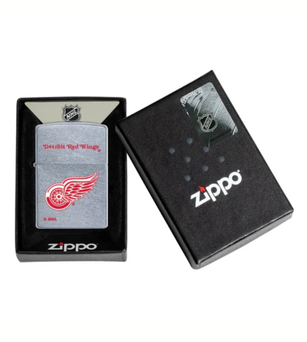 NHL Detroit Red Wings Zippo Lighter - Image 2
