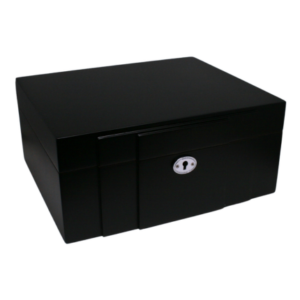 Eclipse Black 50 Count Cigar Humidor