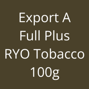 Export A Full Plus Cigarette Rolling Tobacco 100g