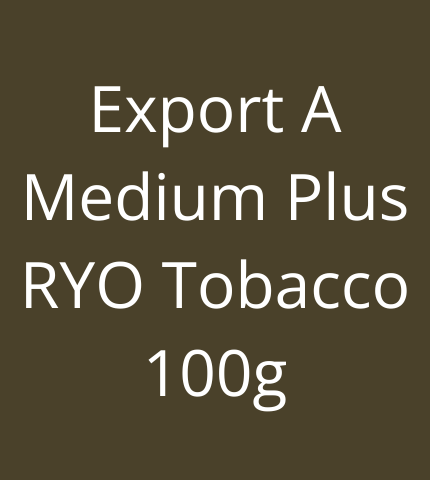 Export A Medium Plus Cigarette Rolling Tobacco 100g