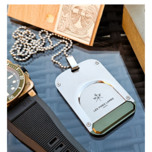 Le Tag T135 Green Cigar Cutter Necklace