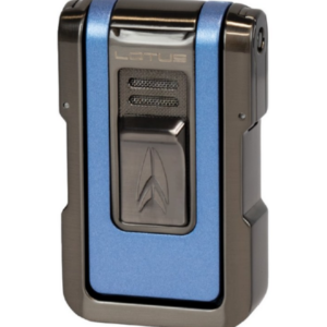 Lotus Axis Blue and Gunmetal Cigar Lighter