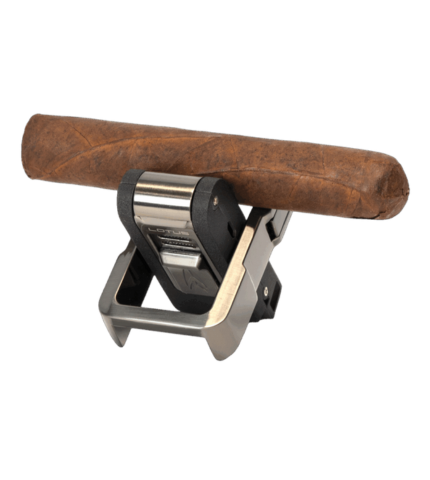 Lotus Axis Black and Gunmetal Cigar Lighter - Image 4