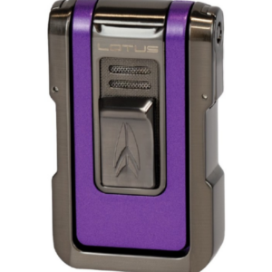 Lotus Axis Purple and Gunmetal Cigar Lighter