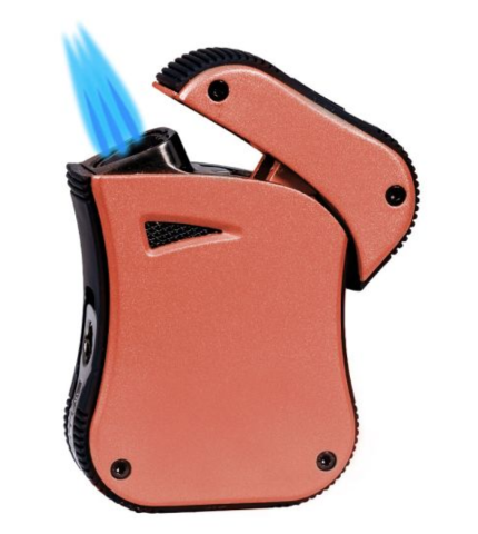 Lotus Blaze Triple Torch Orange Cigar Lighter