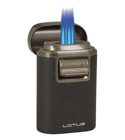 Lotus Brawn Tabletop Black Cigar Lighter