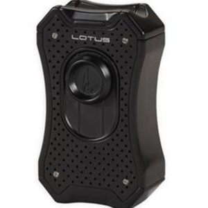 Lotus Emperor Black Table Top Cigar Lighter