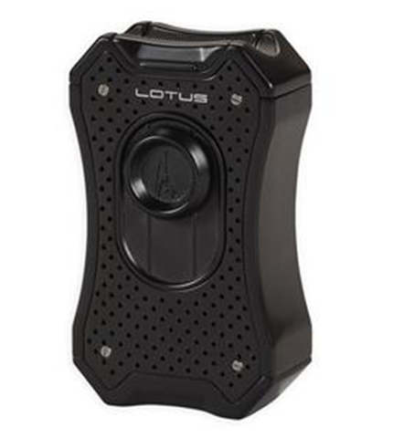 Lotus Emperor Black Table Top Cigar Lighter