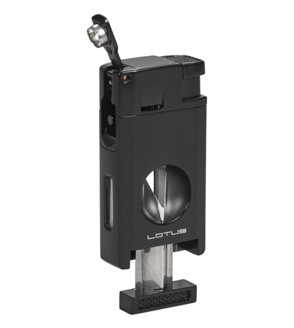 Lotus Excalibur Double Torch Chrome Cigar Lighter - Image 4