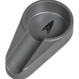 Lotus Melamine Single Cigar Gray Ashtray
