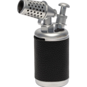 Lotus Truman Pewter and Black Cigar Lighter