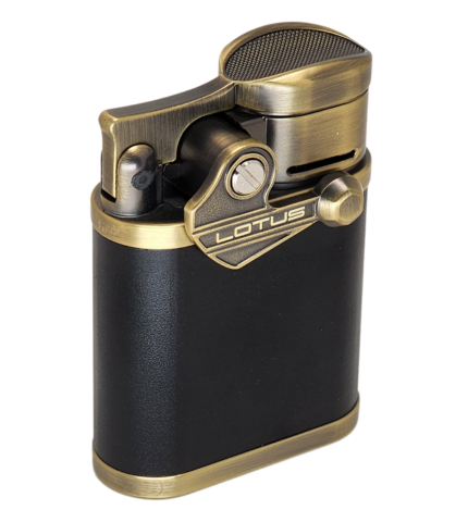 Lotus Winston Quad Torch Brass Cigar Lighter