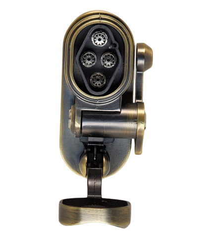 Victory Cigars Winston Quad Torch Gunmetal Cigar Lighter - Image 5