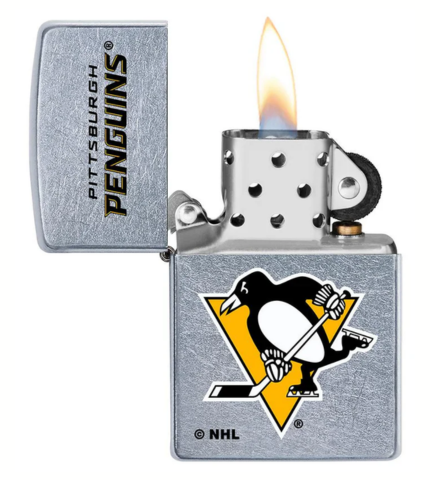 NHL Pittsburgh Penguins Zippo Lighter - Image 3