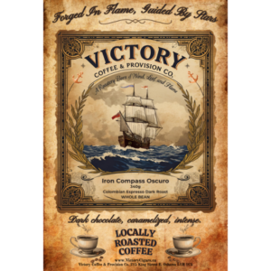 Iron Compass Oscuro Ground Coffee