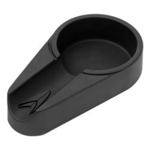 Lotus Silicone Single Cigar Black Ashtray