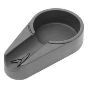 Lotus Silicone Single Cigar Gray Ashtray
