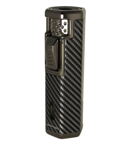 Vertigo Paragon Black Carbon Fiber Cigar Lighter